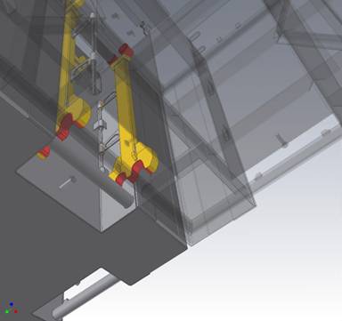 Barge and Structure Connecting System